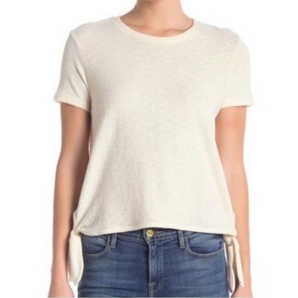 Madewell Texture & Thread Modern Side-Tie Top - Picture 1 of 4